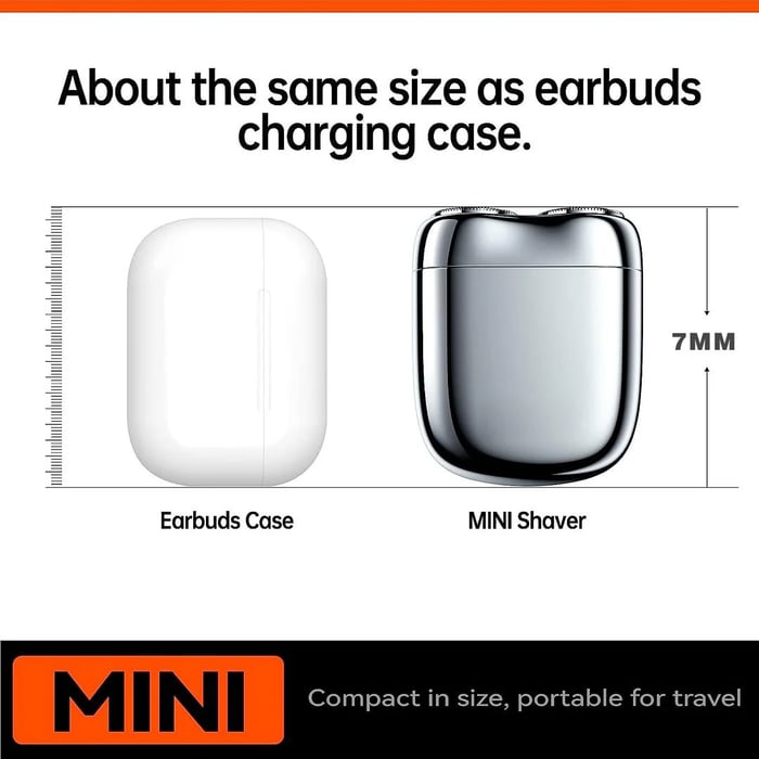 2026 New Upgrade Pocket Shaver USB Mini Shavers for Men