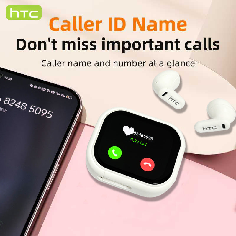 BLUETOOTH HEADPHONE WITH AI TRANSLATOR HTC MODEL - H8