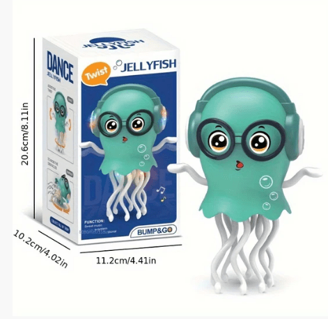 Twist - Jellyfish Musical Bump & Go Toy